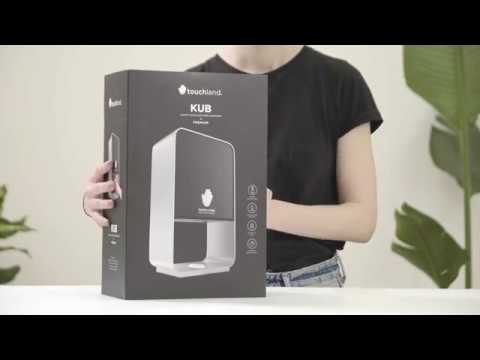 How to set up and start using your Touchland KUB Smart Dispenser - YouTube