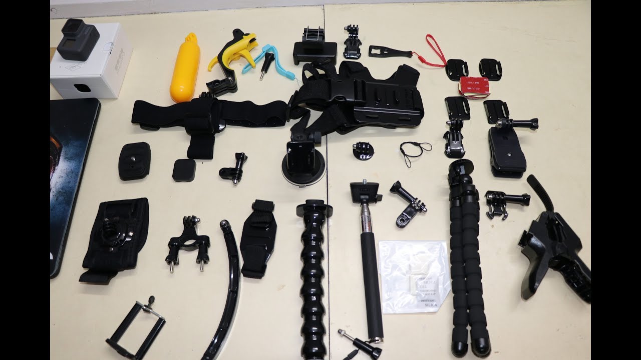 Gopro Hero 5 Black  accessories kit 24 PCS