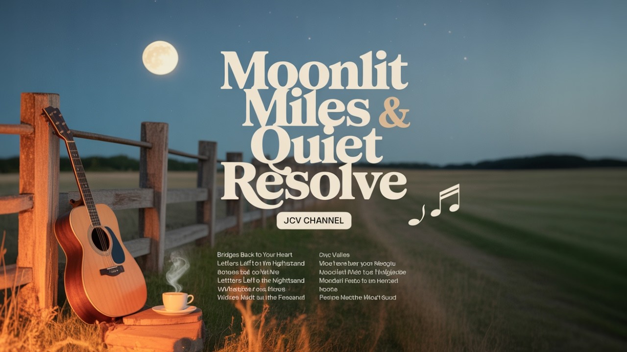 Moonlit Miles & Quiet Resolve | Country Jazz for Late Night Reflections
