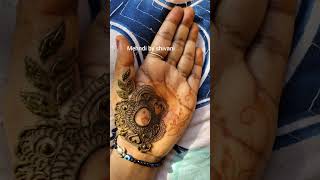 💕 simple mehndi designs 🥰 tranding #hennadesign #henna #mehndiartist #mehandi