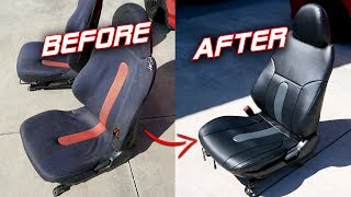 The CLEANEST Budget Honda Civic Seats...Ever? | $30 Seat Transformation