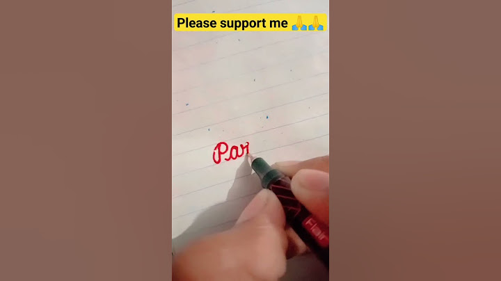 "Pardon=क्षमा" beautiful neat and clean cursive handwriting #viralshortvideo