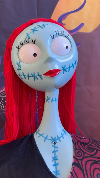Simply meant to be🥀 6ft Vampire Sally Doll to match my Jack Skellington🎃 #sallydoll #jackskellington