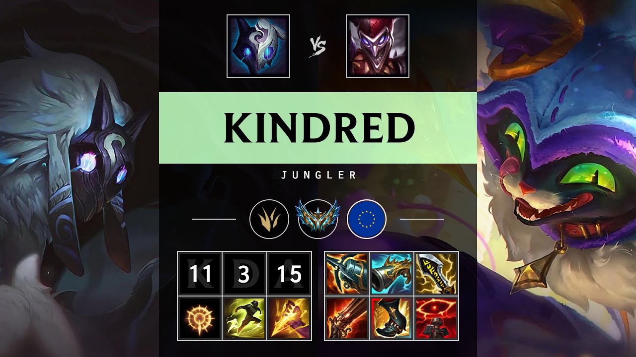 Kindred Jungle vs Shaco - EUW Challenger Patch 25.21