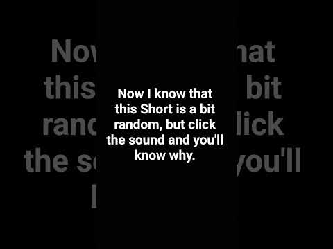 Click the sound. Genuinely