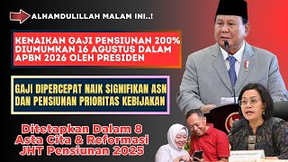 Download Lagu Alhamdulillah Malam Ini❗Kenaikan Gaji Pensiunan \u0026 ASN 200% Siap Cair Lebih Cepat! MP3 Download Lagu Alhamdulillah Malam Ini❗Kenaikan Gaji Pensiunan \u0026 ASN 200% Siap Cair Lebih Cepat! MP3