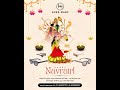 May each night of Navratri bless you