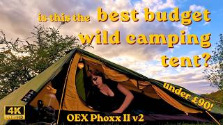 The Best Stealth Wild Camping Tent OEX Phoxx II v2 Tent Test Review 4K