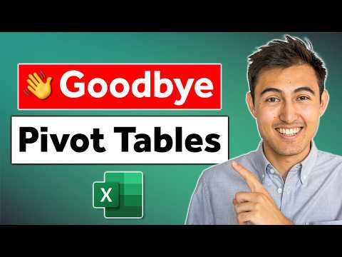 Thumbnail for I Don't Use Pivot Tables Anymore…I Use This Instead