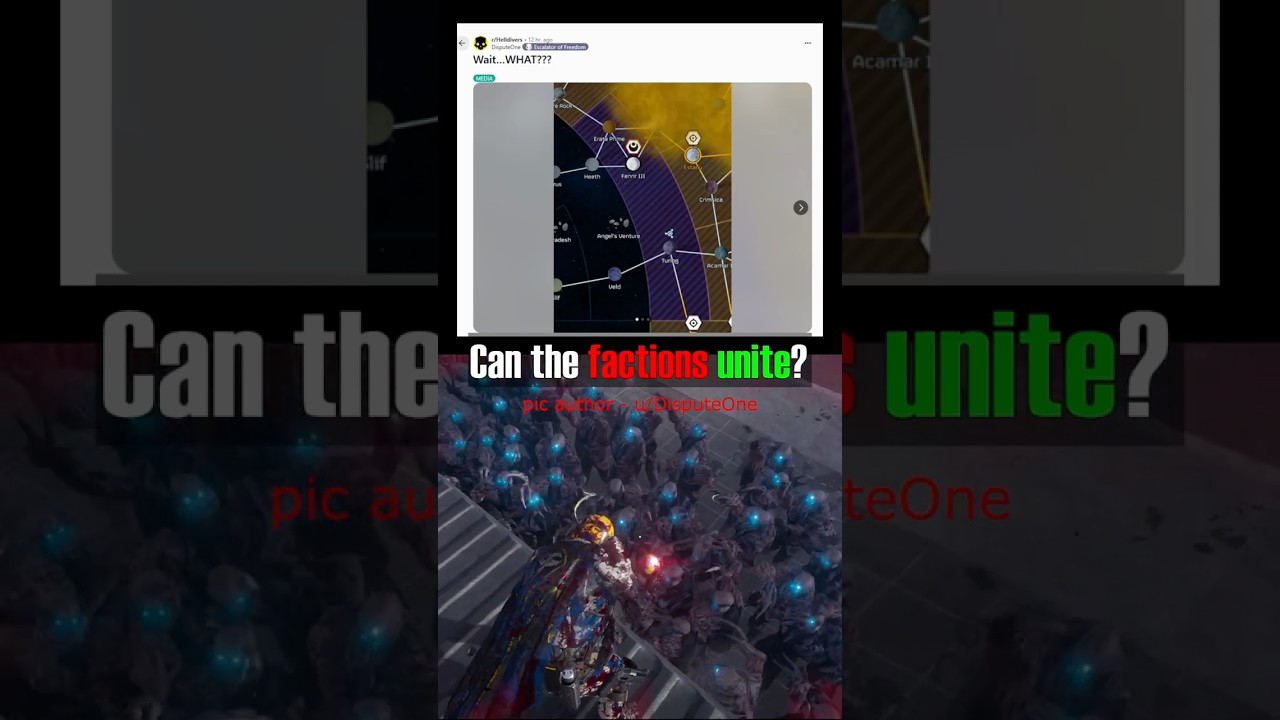 Will the factions unite?? - HELLDIVERS 2