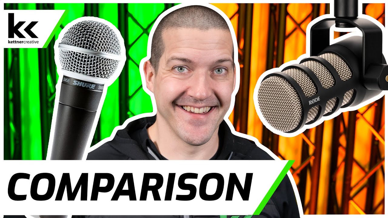 Сравнение Shure SM58 и Rode PodMic | Что лучше?
