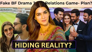 Why Kriti Sanon Faking Her Relationship With Kabir  Aditya Vicky And Prabhas Relationship Reality