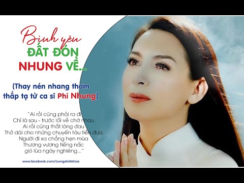 Video ???? BÌNH YÊN ĐẤT ĐÓN NHUNG VỀ | Bài thơ thay nén nhang... - youtube