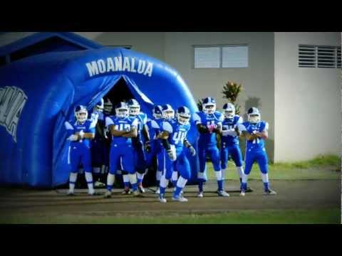 Moanalua High School Football Varsity Entrance 2011 vs Farrington High School