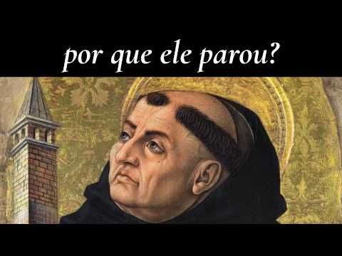 TRASH: That’s what Saint Thomas Aquinas called his own work
