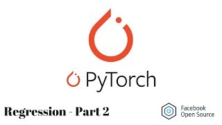 Running our regression architecture in PyTorch