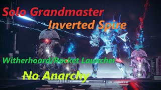Solo GM Inverted Spire with Arc Titan & Rocket Launcher |No Anarchy| (Season of the Splicer)