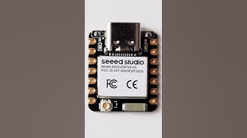 Unboxing XIAO ESP32C6 with 32-bit RISC-V MCU, WiFi, Bluetooth, ZigBee and Thread #shorts #IoT #riscv
