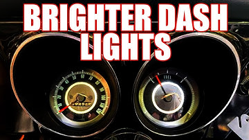 How to Fix Dim Dash Lights - How to replace dashboard lights