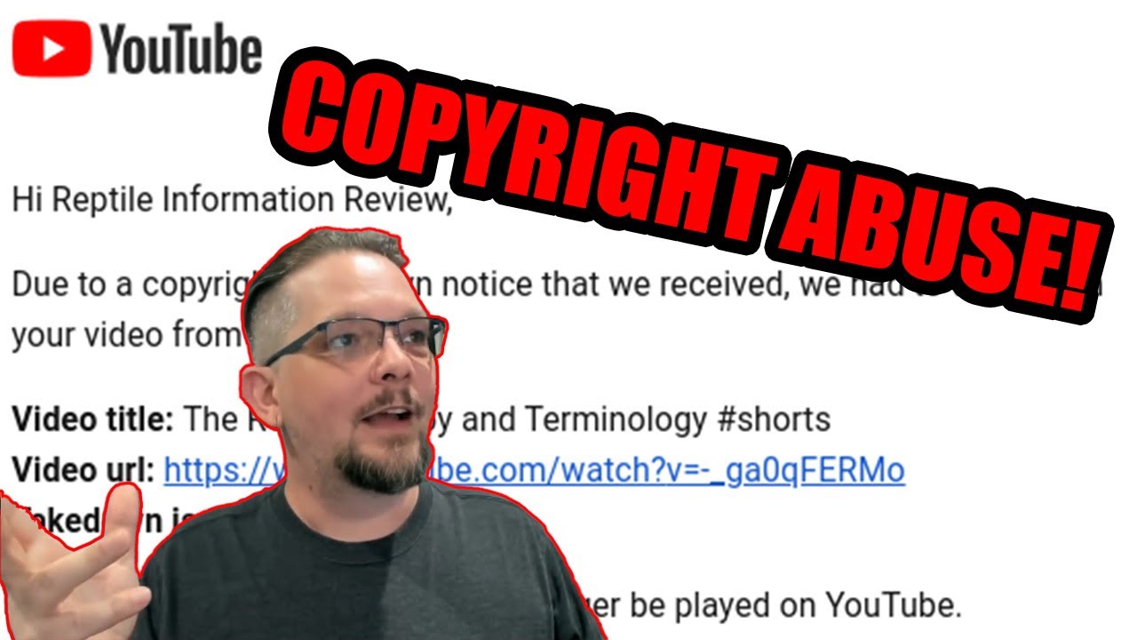 Beating a YouTube Copyright Strike, Censorship, and Fraud - Who filed a Copyright Strike against us?