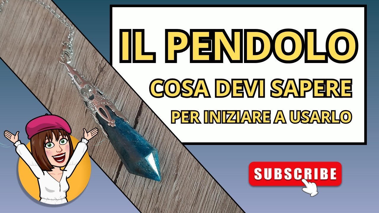 Pendolo divinatorio come si usa e come funziona.