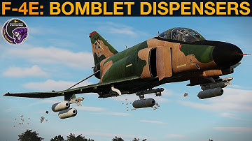 F-4E Phantom: Cluster Bomblet Dispenser Guide | DCS