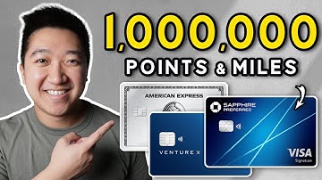How I Earned 1 MILLION Travel Reward Points (Using Credit Cards!)