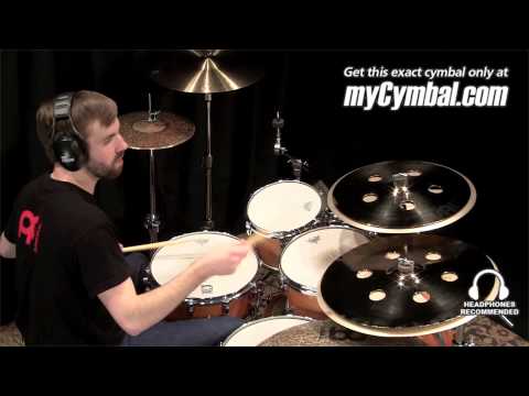 Meinl Generation X/Byzance Cymbal Stack - Played by Pete Towle (GX-19CHC-B/B20TRC-1031413T)