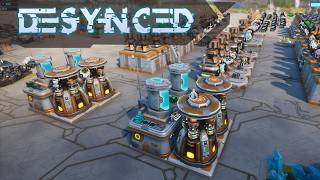 [Accelerated] Blight Research, More Production & Combat behavior | Let's Play #4 | Desynced 1.0