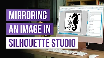 Mirroring an Image in Silhouette Studio