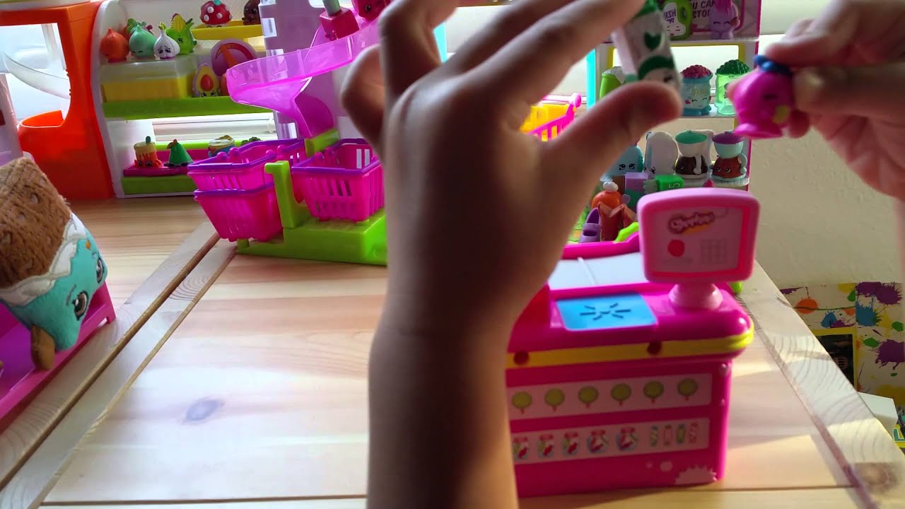 Shopkins shopping cart collection