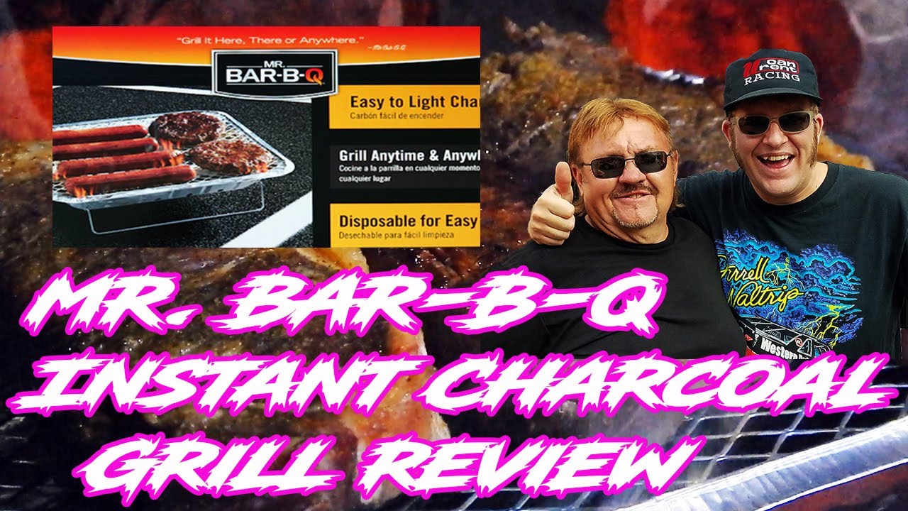 Mr. Bar-B-Q Instant Charcoal Grill Review In The Cherokee National Forest -  YouTube