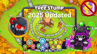 🔥 Tree Stump HARD STANDARD Guide | No Monkey Knowledge - BTD6 (2025 Updated)
