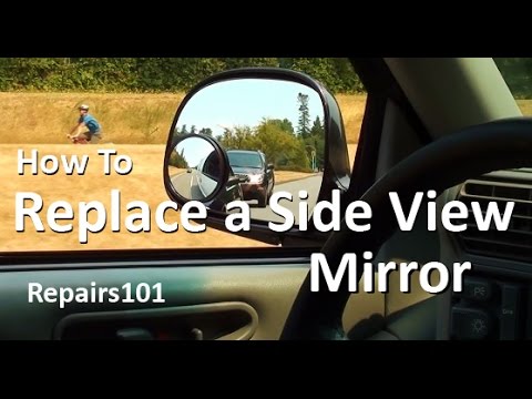 How to Replace a Side View Mirror 1996 Chevy Blazer
