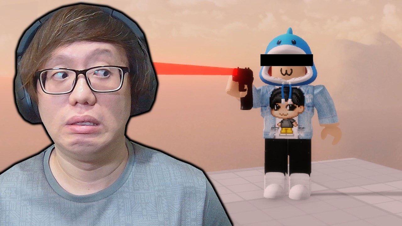 打到看不見的敵人【Blind Shot】【ROBLOX 機械方塊】【AH WONG】