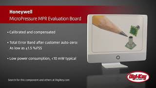 Honeywell MicroPressure MPR Eval Board | Digi-Key Daily