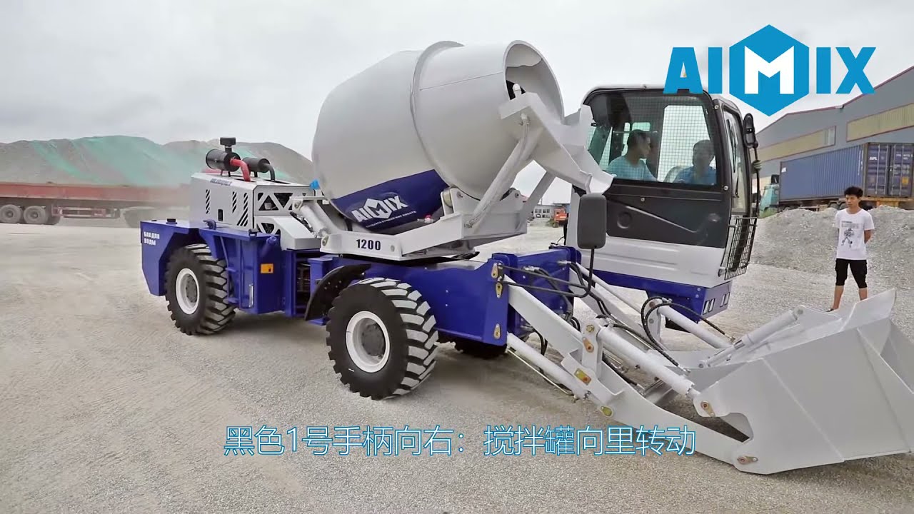Operating Procedures For Self Loading Concrete Mixer Truck