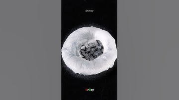 How sea salt crystals grow close-up & timelapse #urday #closeup