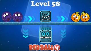 Red Ball 4 Two Bros Ball Level 58 Mixup screenshot 2
