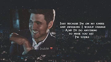 Michael Bublé - Love You Anymore (Lyric Video)