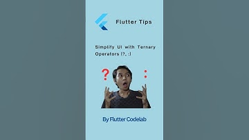 Easy Conditional UI with Ternary Operators! #coding #flutter #programming #dart #fluttercoding
