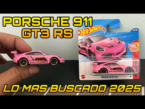 HOT WHEELS 2025 PORSCHE 911 GT3 RS PINK - YouTube