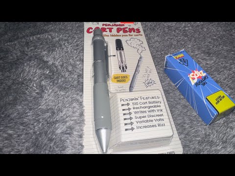 ink pen vape battery THIS BATTERY LOOKS JUST LIKE A PEN! SMYLE LABS PENJAMIN CART PEN REVIEW!  OFF THE RADAR REVIEWS