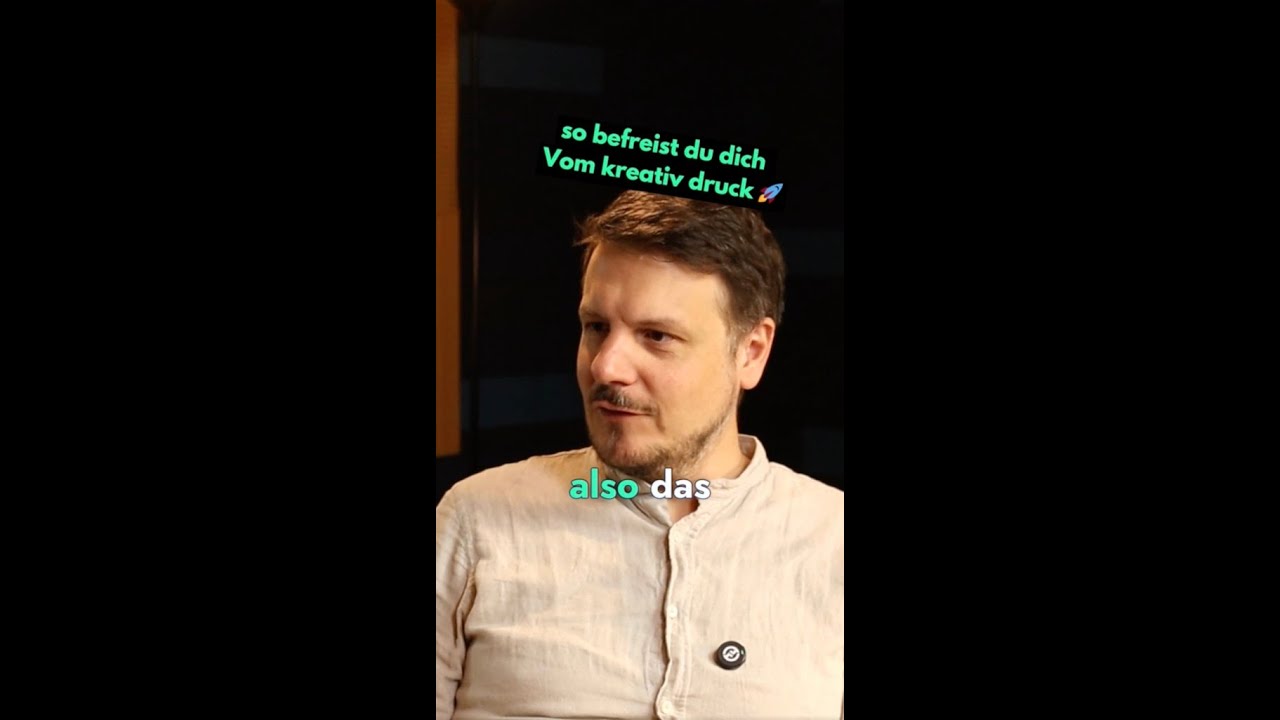 So Befreist Du Dich Vom Kreativ-Druck - YouTube