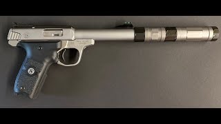 S&W Victory 22 with SilencerCo Switchback 22
