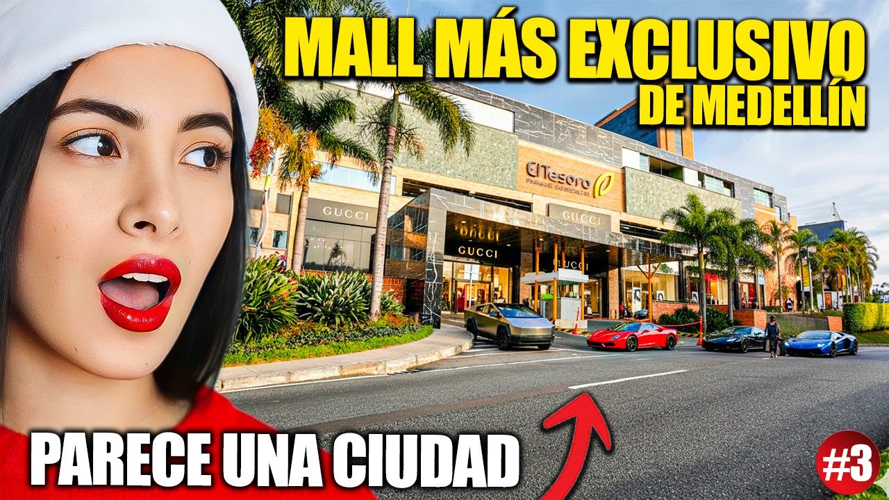 ASÍ ES EL CENTRO COMERCIAL MÁS LUJOSO DE MEDELLÍN TESORO
