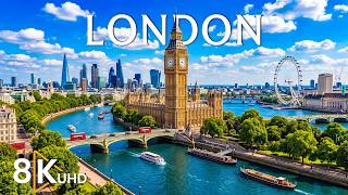 LONDON 8K 🇬🇧 | Discover the World's Most Beautiful City – Iconic Landmarks & Breathtaking Views