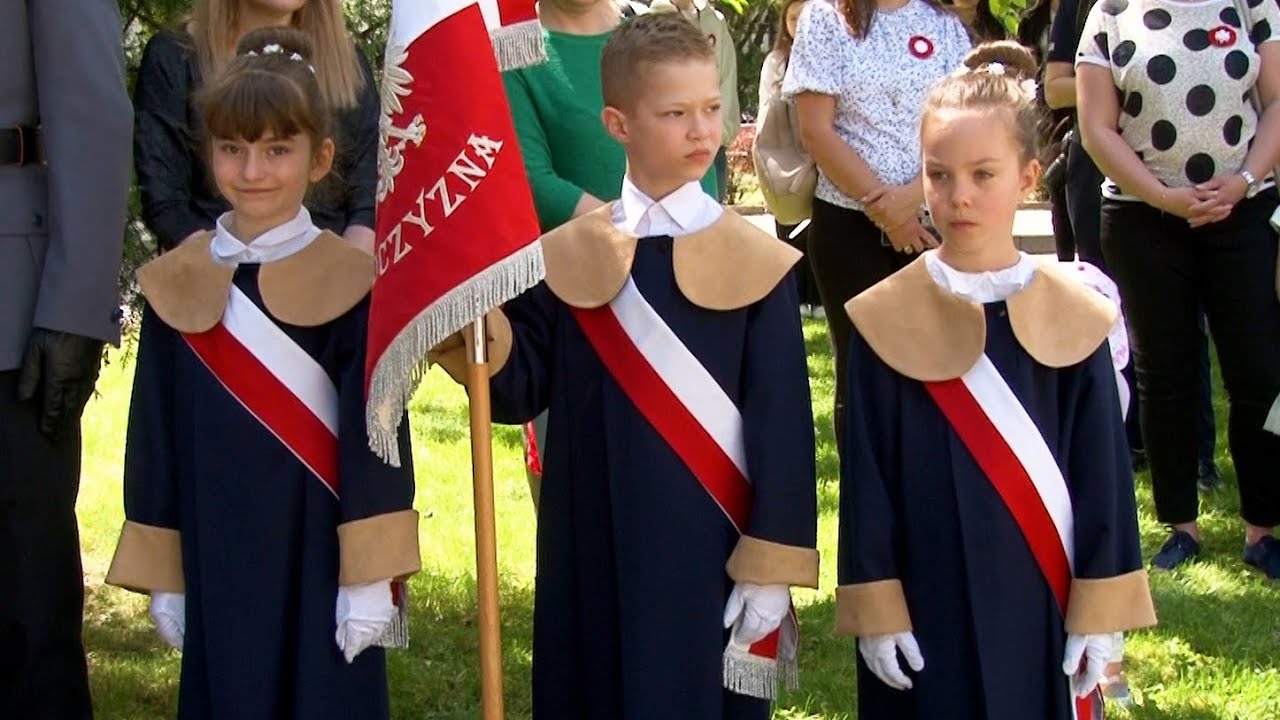 Miejskie obchody Dnia Flagi Rzeczypospolitej Polskiej w Tomaszowie Lubelskim.