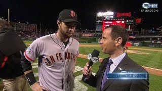SF@WSH Gm2: Belt talks about clutch 18th-inning homer