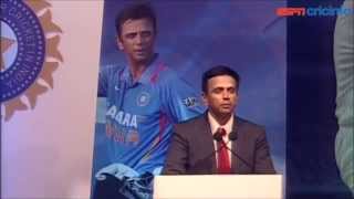 Rahul Dravid felicitation speech | ESPNcricinfo
